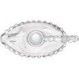  Wolff Pearl Molheira de Cristal, Transparente, 9 x 5 x 6 cm